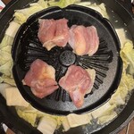 にんにく鶏焼肉サン - 