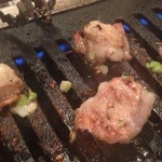 焼肉 めお - コプチャン歯ごたえよし