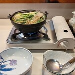 喰処 北洲 - きりたんぽ鍋