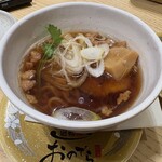 廻転鮨 銀座おのでら - 特製醤油ラーメン