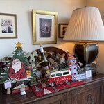 カフェ・ド・ラパン - 先月もあった飾り　クリスマスねー