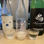 花菜 - 日本酒飲み比べ