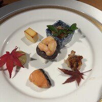 銀座ろくさん亭 - 前菜各種