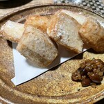 にほん酒と肴 酔音 - 里芋の唐揚げ