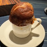 クラフタル - キノコのパイポットスープ(スッポンと地鶏のスープ)