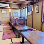とんかつ大関 - 2階のお座敷。3名以上だと2階に案内される様です