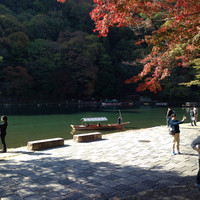 京都・嵐山 ご清遊の宿 らんざん - 宿の目の前の保津川