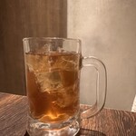 和牛ホルモン一頭買い うしはち - 棒ほうじ茶ハイ