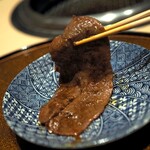 西麻布けんしろう - タレ焼物、厳選和牛赤身1種