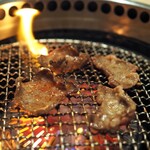 西麻布けんしろう - 塩焼物、厳選脱水タン、厳選タンカルビ