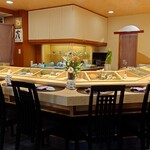 寿し処ふしみ - カウンター席