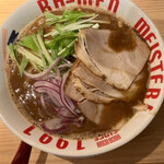 希望軒 - 料理写真:濃厚魚介とんこつラーメン。