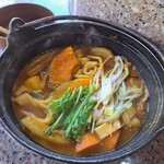 昇仙峡 渓流 流しそうめん・ほうとう 円右衛門 - かぼちゃ