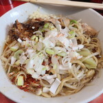 ラーメン二郎 - 白ネギ投下～♪