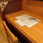 お食事処 とき - こちらのカウンター席に座りました(^^)v