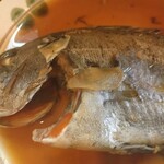 お食事処 とき - コショウダイの煮魚 アップ