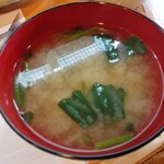 お食事処 とき - 味噌汁
