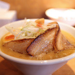 麺家 喜多楽 - 冬季限定 2014 味噌らぁ麺 『HAKUJYU』 炙り肉盛☆