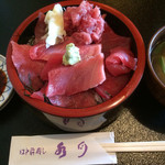 水月 - 中とろ&マグロ丼