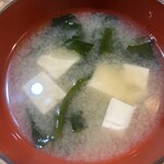 味の店　いなかっぺ - みそ汁