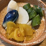 味の店　いなかっぺ - お新香