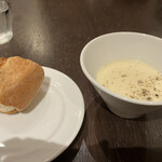 マヌエル・カーザ・デ・ファド - セットのスープとパン