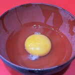 ラーメン二郎 - 生卵　50円