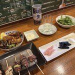 串焼 タイブレーク - 【2025.12.4(木)】注文した料理とお酒