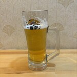 中国料理 龍鶴園 - とりあえずビール