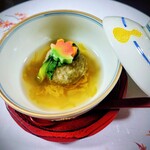 坐忘庵 - 蓮根まんじゅう