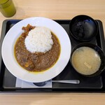 松屋 - 料理写真:創業ビーフカレー 780円