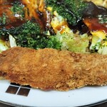 お好み焼 ちかちゃん - 鶏串カツ（100円）