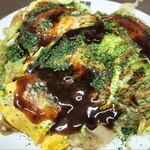 お好み焼 ちかちゃん - お好み焼き肉玉子入りダブル