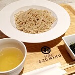 SOBA AZUMINO - 塩だし蕎麦(もり)