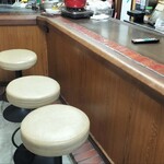 お好み焼 ちかちゃん - カウンター席