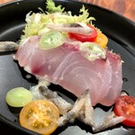 ウエストパパ - 胡椒鯛の炙りカルパッチョ