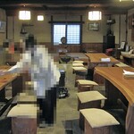 田楽あぶでん - テーブル席