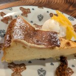 ウエストパパ - 安納芋のチーズケーキ・柚子のアイスクリーム