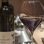 華備 とり代 - 合わせるワインは菊鹿メルロー樽熟