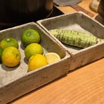 すしやのたい悟 - ゆずと中伊豆本山葵