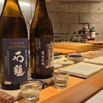 すしやのたい悟 - 日本酒飲み比べ・パープキャットさん・宮ねこ豆燕さん