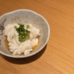 すしやのたい悟 - 新物白子ポン酢・mm5-3さん