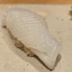 すしやのたい悟 - あおりいか握り・mm5-3さん、パープルキャットさん、私