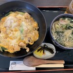 野瀬 - 料理写真:親子丼(ミニうどん付き)
