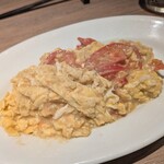 ジュウバー - トマト卵炒め