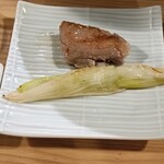 鴨ときどき馬 - 岩手鴨使用　鴨もも肉の葱焼き