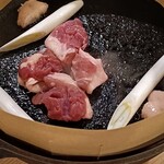 鴨ときどき馬 浜松町本店 - 岩手鴨使用　鴨もも肉の葱焼き