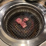 焼肉の牛太 本陣 LINKS UMEDA店 - 角切り上ハラミ