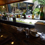 ステーキ池田 - カウンターバー風の部屋