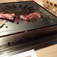 薩摩 牛の蔵 吉祥寺店 - ハラミ焼いてます。